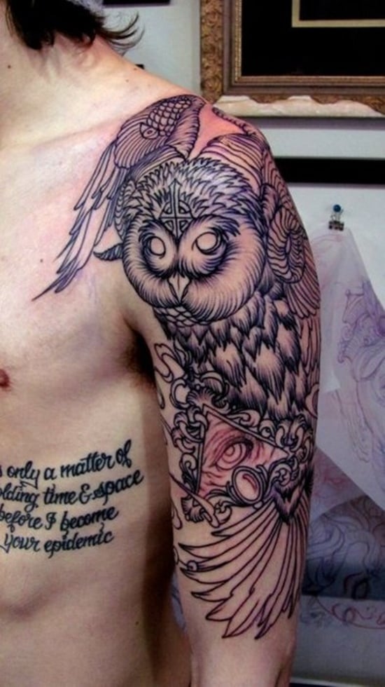  owl tattoo 