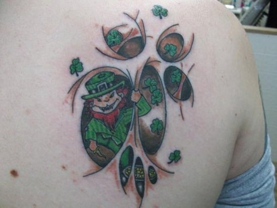  16 Leprechaun Tattoo 