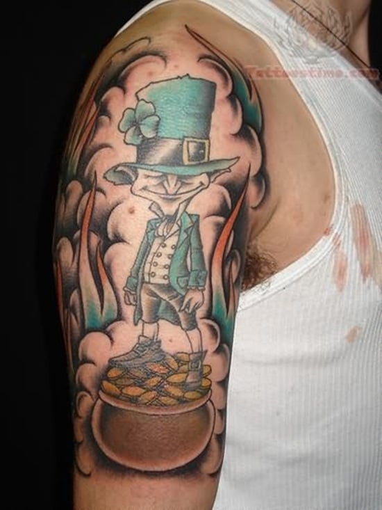 17- Leprechaun Tattoo 