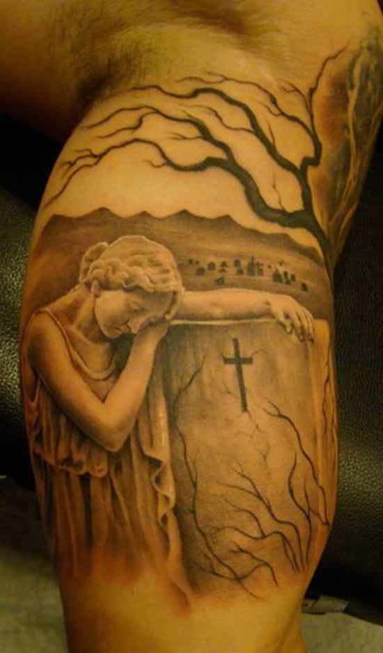  cemetery and cemetery Tattoos (2) 