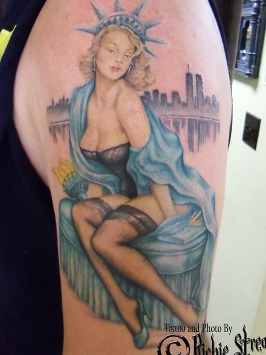 Statue of Liberty Tattoo (18)
