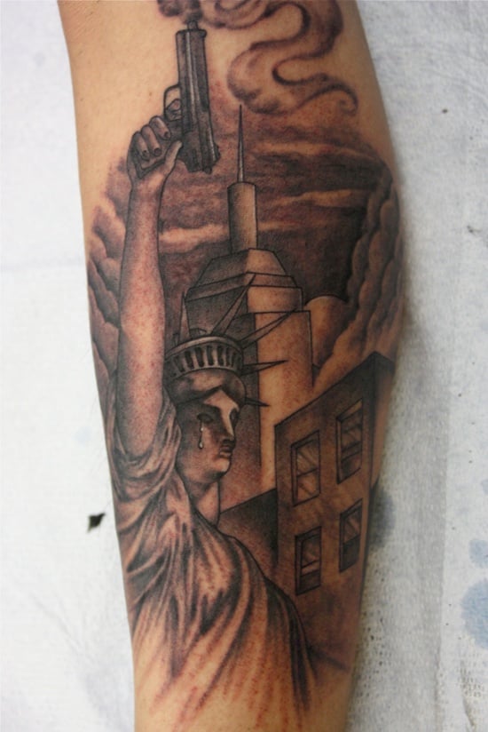 Statue of Liberty Tattoo (8)