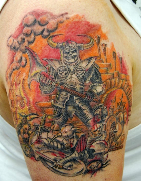  Warrior Tattoo (5) 