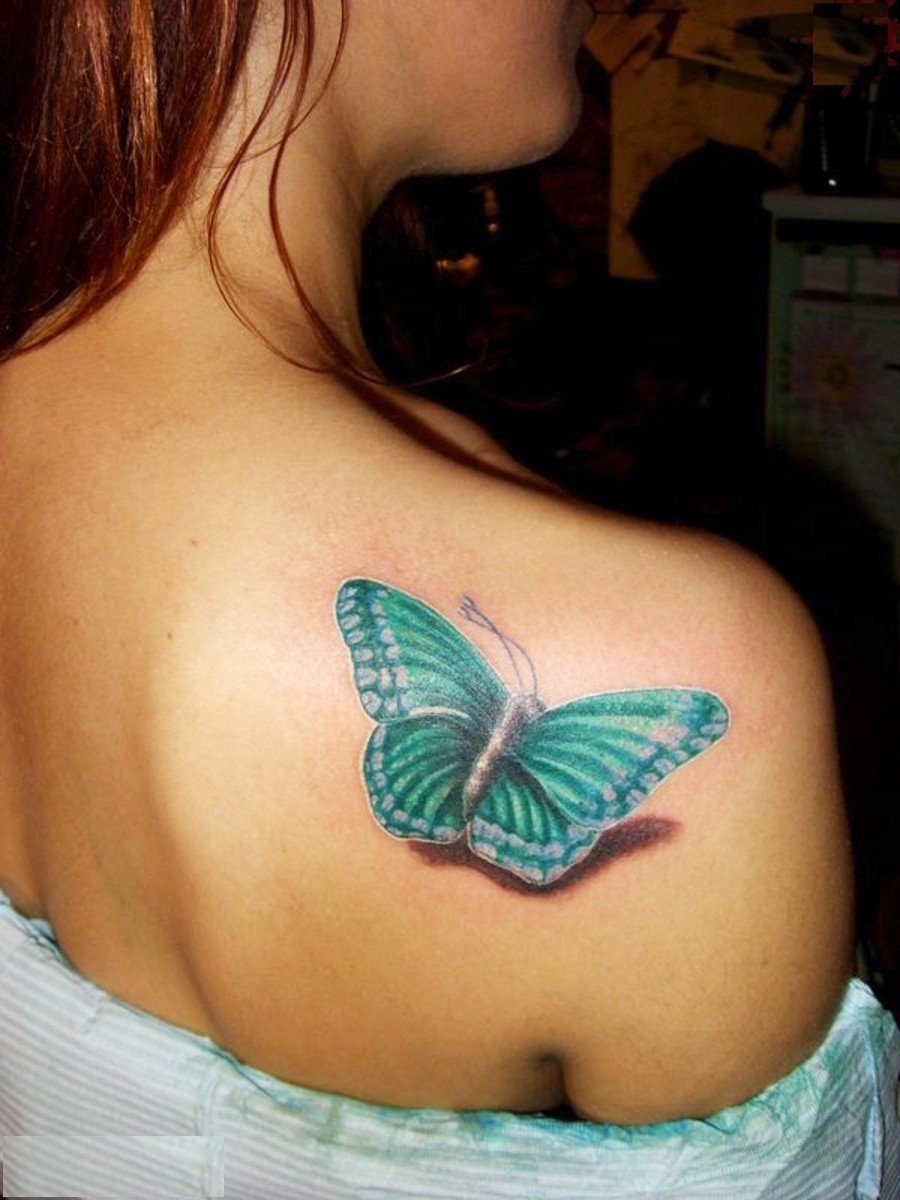 25 Best Butterfly Tattoo Designs For Girls