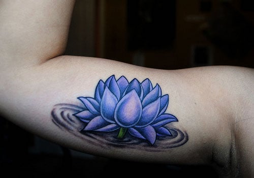  Blue Lotus Tattoo 