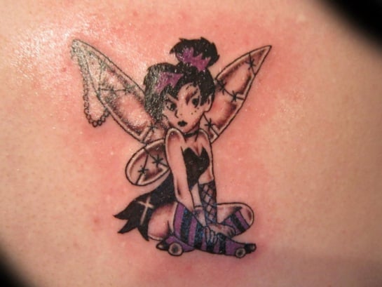 photo-of-Tinkerbell tattoos