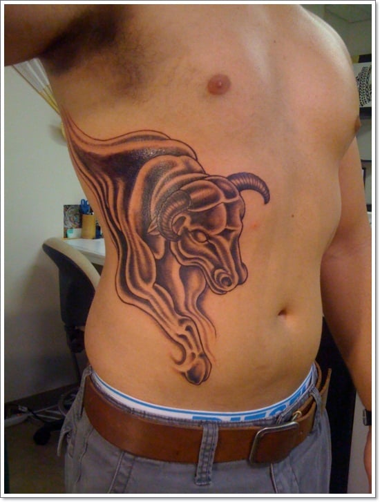 Taurus Tattoos on chest