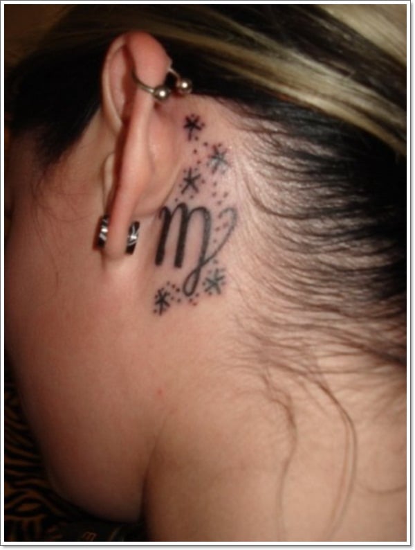 cute-virgo tattoo-for-girls