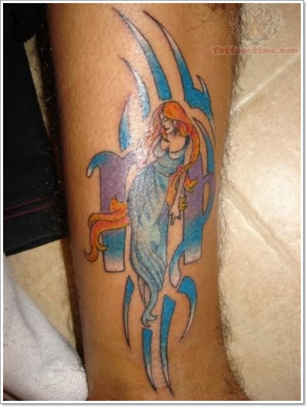  virgo-fairy-tattoo design 