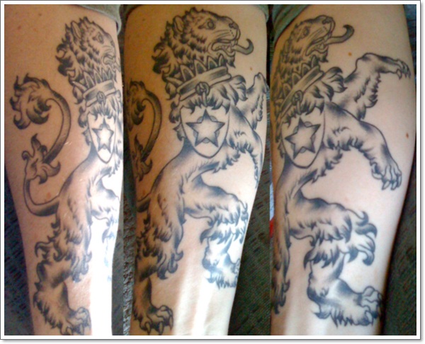 Bohemian Lion - Tattoo 