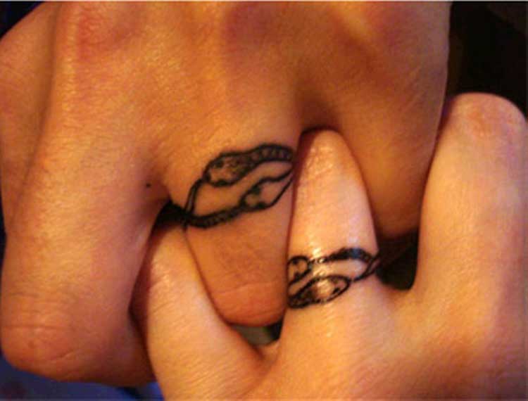 wedding ring tattoos