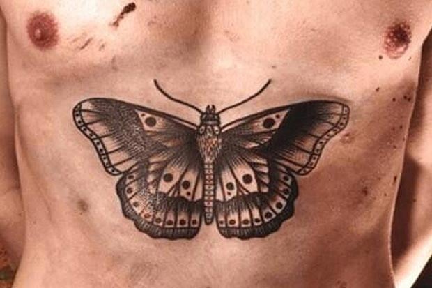  harry species-butterfly-tattoo 
