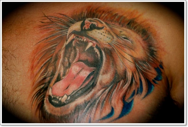 pin-lion-tattoo tattoos designs-the-real-Trend-pinterest-180587