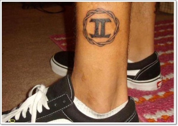  Gemini-leg tattoos 