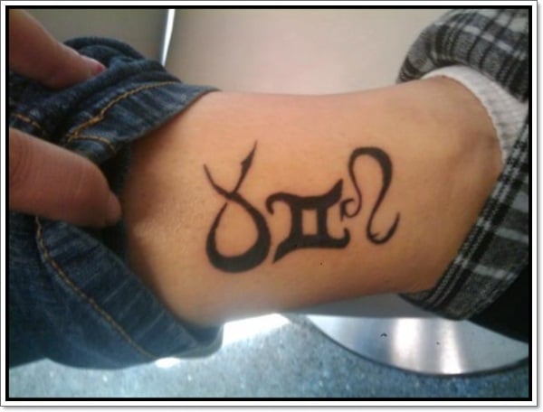 30 Inspirational Gemini Tattoo Designs