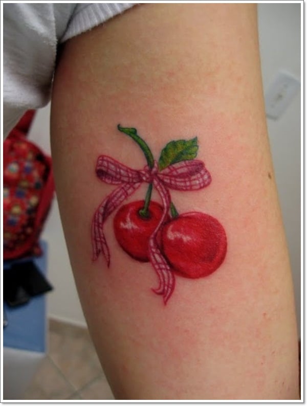 ý tưởng thiết kế Cherry Tattoo