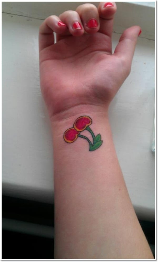 Top 40 Cute Cherry Tattoos for Girls