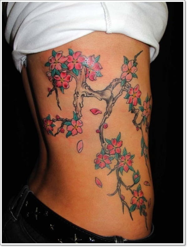  Cherry Flower Tattoos 