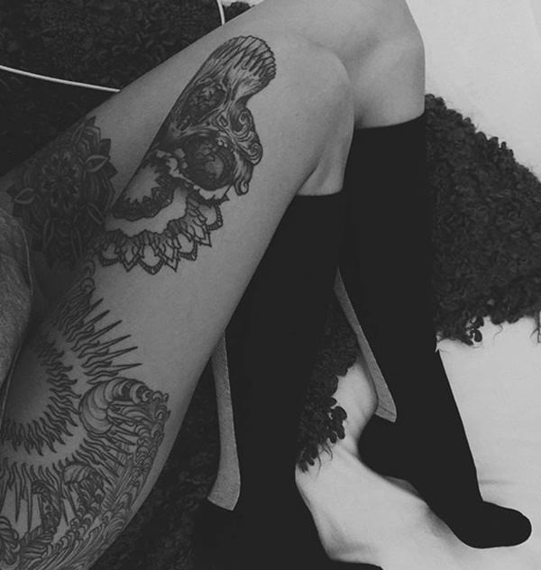  21 Skull Tattoos 