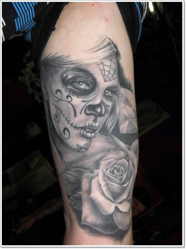  Day of the Dead tattoos 3 