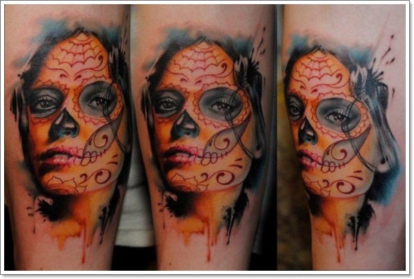  Day of the Dead tattoos 1 