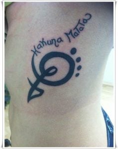 Hakuna Matata Tattoos 9
