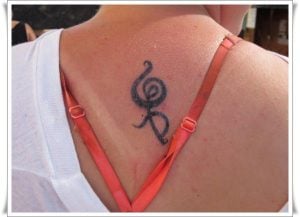 Hakuna Matata Picture tattoos-back