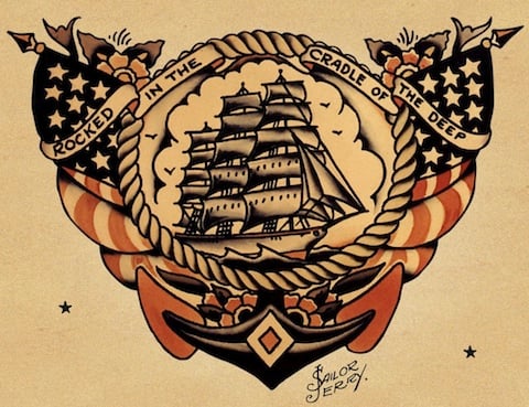  Sailor Jerry tattoo 