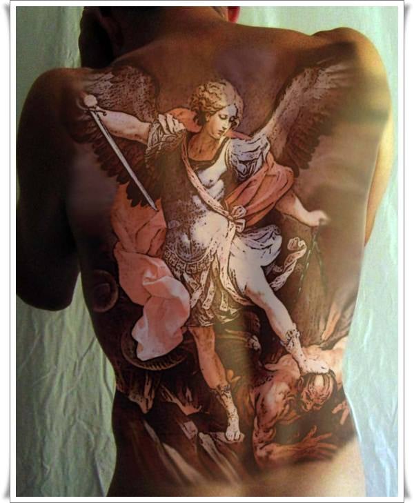 30 Perfect St Michael Tattoo Design Ideas