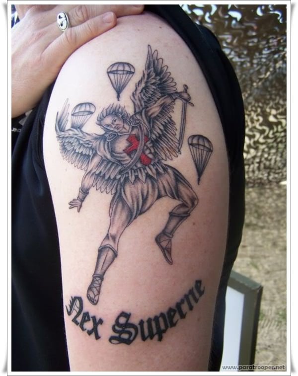  Saint Michael Tattoos 27 