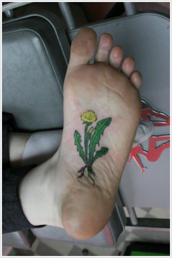  Dandelion Tattoo 7 