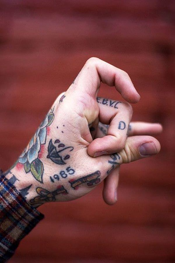  Finger Tattoos 42 