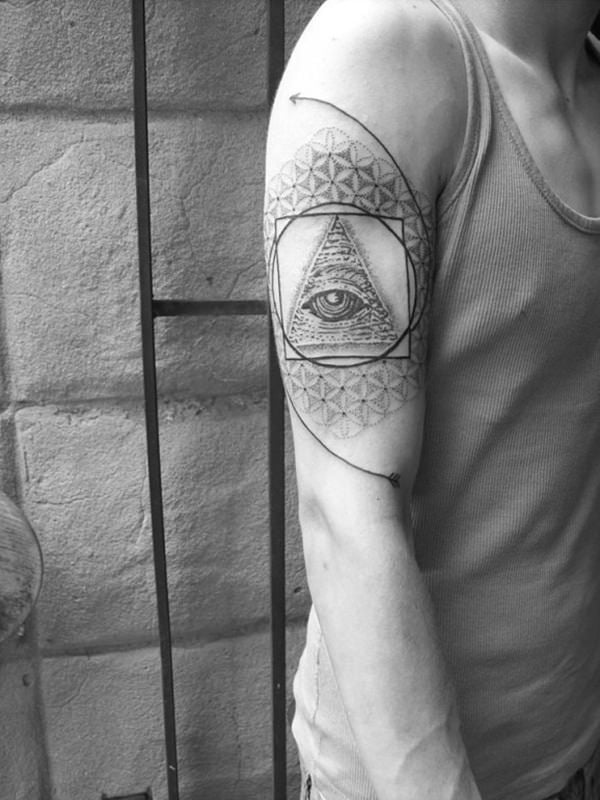  sacred geometry Tattoo 16 