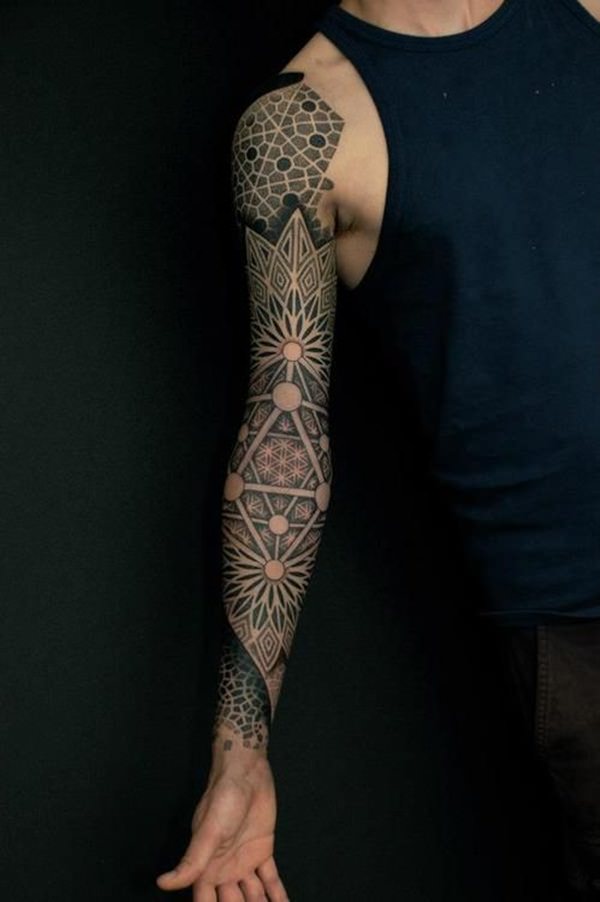 holy Geometry tattoo art 