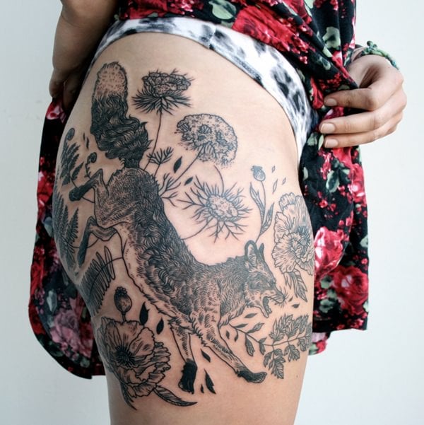  14 Fox Tattoos tattoos 