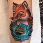 16 Fox Tattoos tattoos