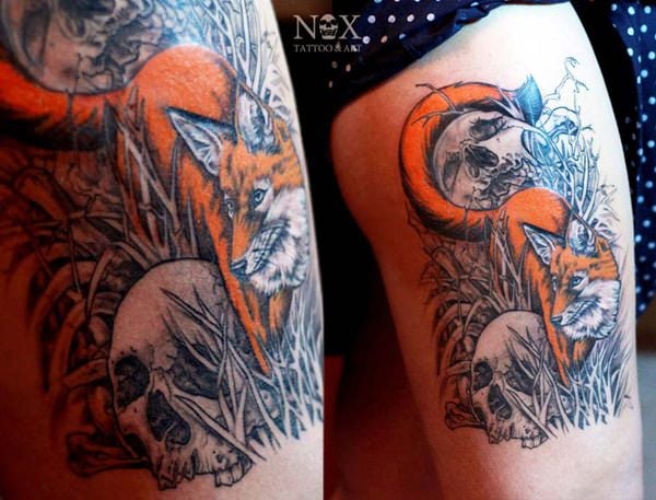  26 Fox Tattoos tattoos 