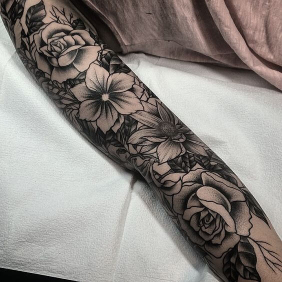 Rose Tattoos for Women - Ideas and Designs for Girls
