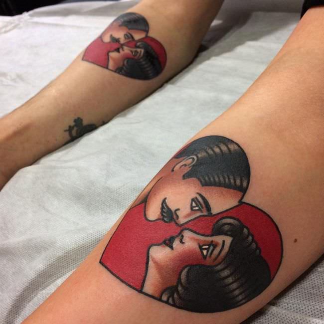 Tattoo designs for couples design, idea 56