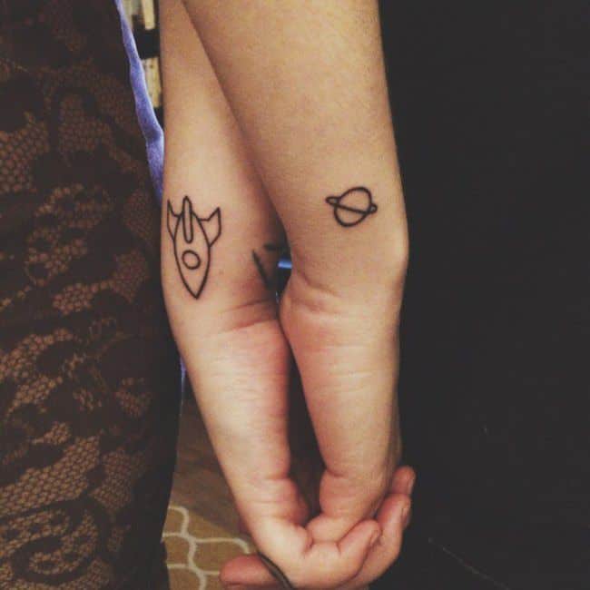 Tattoo designs for couples design, idea 58