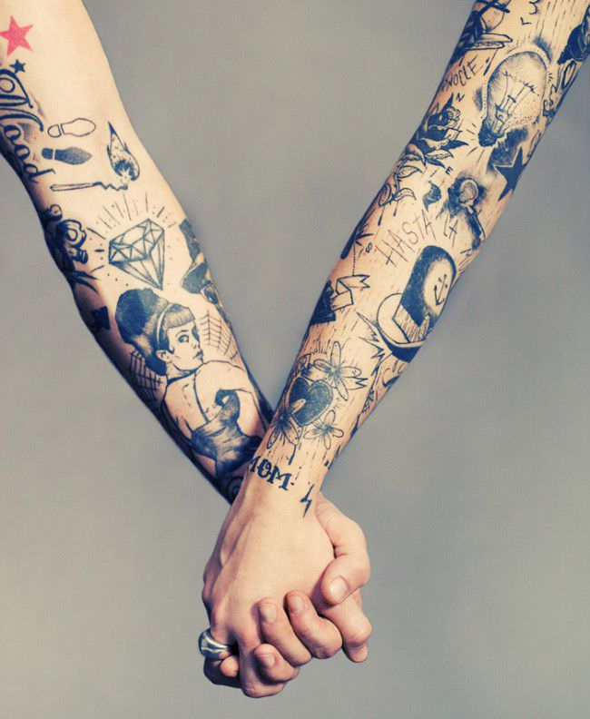 Tattoo designs for couples design, idea 65