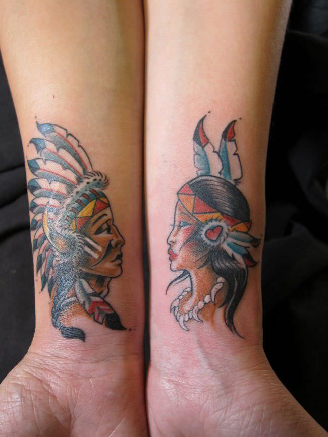 Tattoo designs for couples design, idea 71
