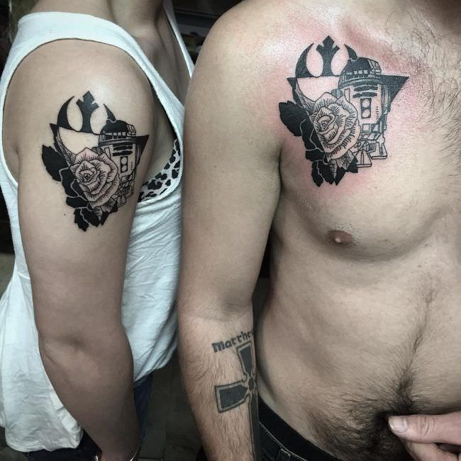 Tattoo designs for couples design, idea 75