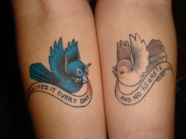 Tattoo designs for couples design, idea 35