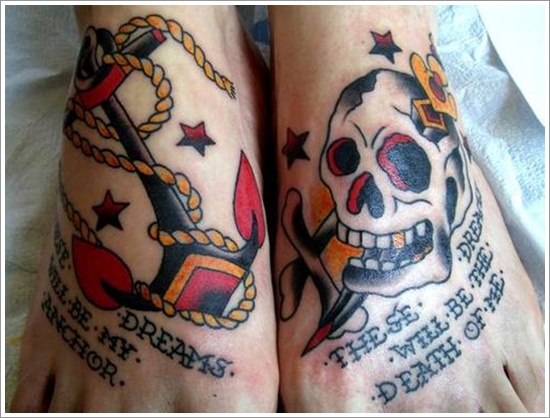 Anchor Tattoo Meaning and Designs (16)