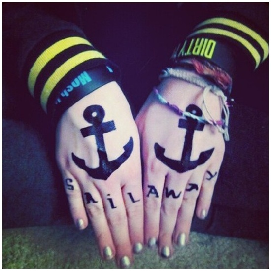 Anchor Tattoo Meaning and Designs (25)