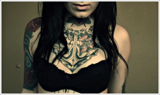 Anchor Tattoo Meaning and Designs (31)