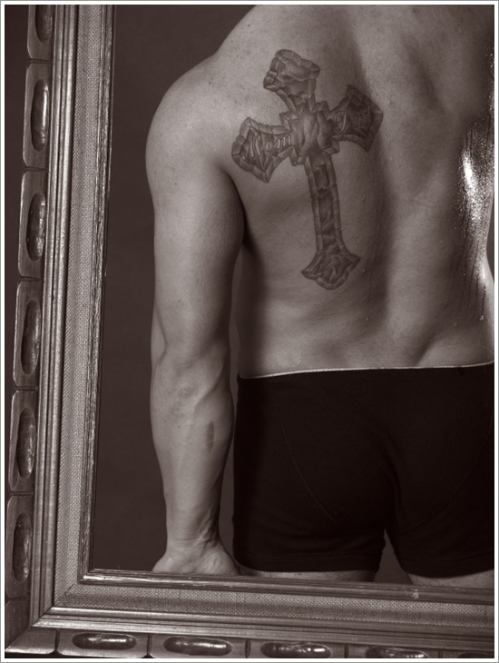 Cross tattoo