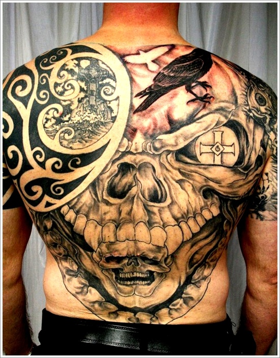 Evil tattoo design, idea 10