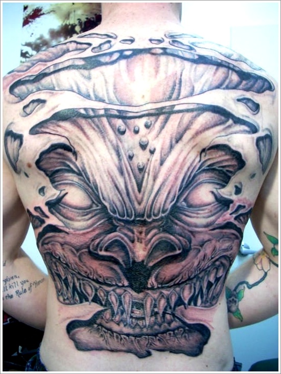 Evil tattoo design, idea 15